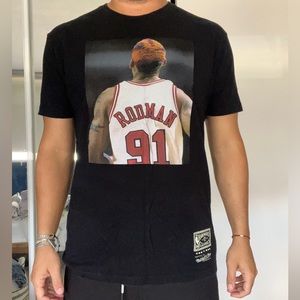 Mitchelle & Ness Denis Rodman Tshirt